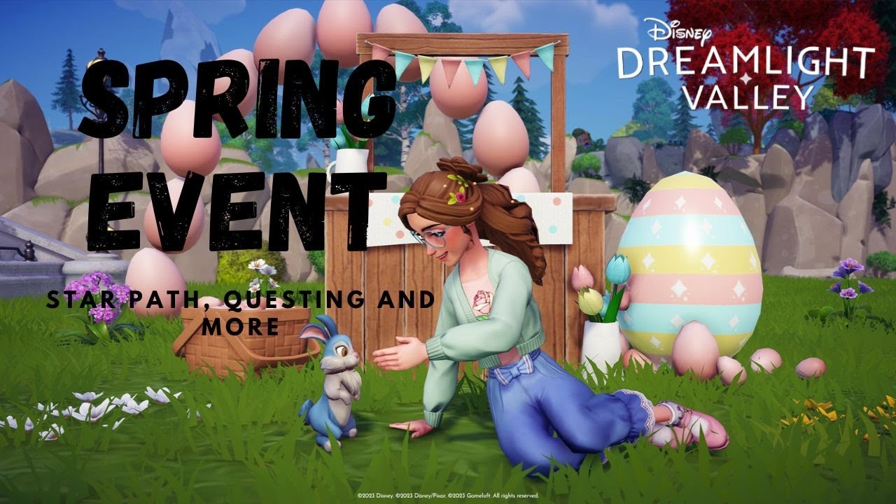 Spring Event and Finishing Up the Star Path Dreamlight Valley YouTube