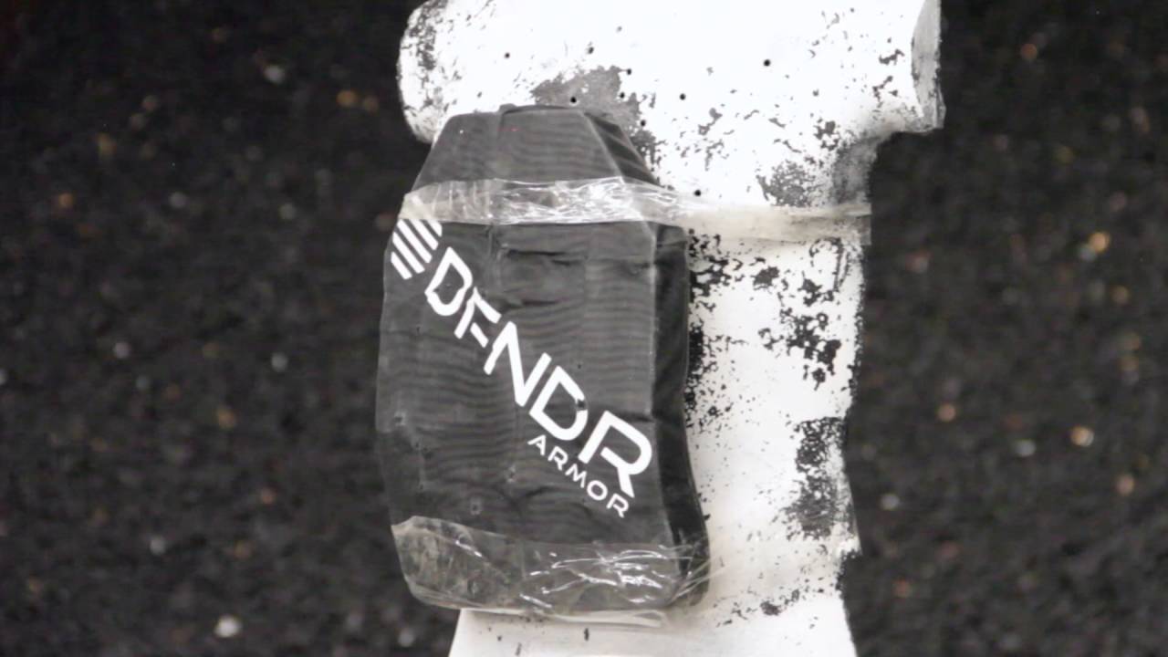 DFNDR Armor™ Lightweight Level III+ Rifle Plate Stops 21 Rounds | SWAT Tested