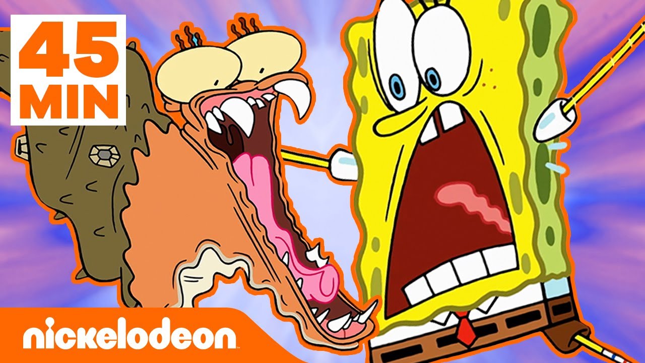 ⁣SpongeBob | 45 MIN degli animali domestici più STRANI di Bikini Bottom! | Nickelodeon Italia