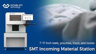 SMT Incoming Material Station | Dual-Station Barcode Scanning, Labeling & Verification System