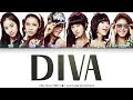 After School 애프터스쿨 Diva Color Coded Lyrics Han Rom Eng After School 애프터스쿨 Diva Color Coded Lyrics Han Rom Eng
