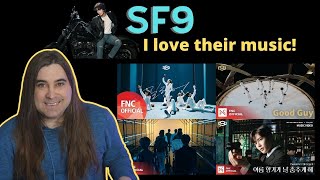 My First Time hearing SF9! Reacting to 'Now or Never, Good Guy, Summer Breeze & Trauma' MVs!