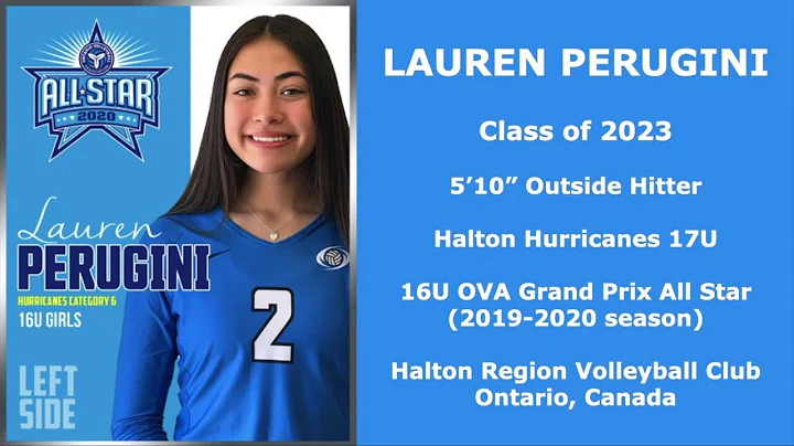 Lauren Perugini - Class of 2023 - 2020 Indoor Prac...