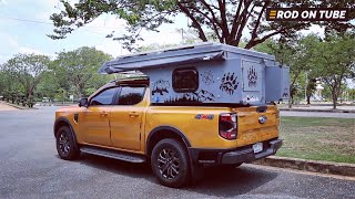 Next-Gen Ranger Camper Truck, easy to drive, comfortable to sleep - Rod On Tube