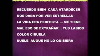 CORAZON PERDIDO LYNDA ..LETRA  KARAOKE