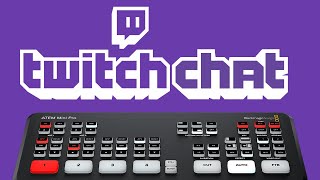 Add Twitch Chat to Your ATEM Stream