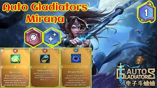 DOTA2 AUTO GLADIATORS  OP with Mirana Number 1 (Ward + Ulti +) Regen  Ep 12