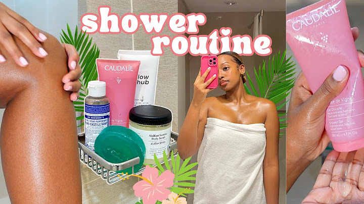TROPICAL SUMMER SHOWER ROUTINE 🥭🌺 Glowy Skin, Best SPF, Smell GOOD All day | cheymuv