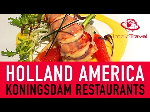 Video: Holland America ms Koningsdam Ăn uống và Ẩm thực