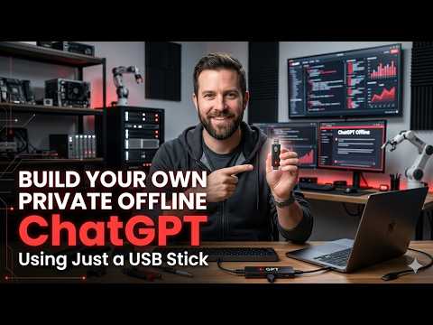 How to Build Your Own Private Offline ChatGPT Using Just a USB Stick