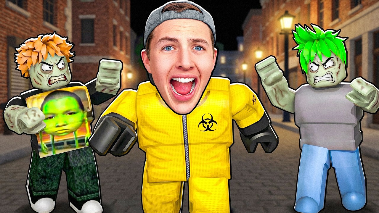BeckBros Play Roblox Zombie Games!