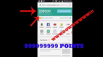 How to get 999999 points in mcent browser without root 1000 % working