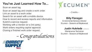 TELS - Creating a Work Order on a Tagged Asset - Mobile Device screenshot 3