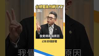 台股創高台積電卻躺平？許博傑揭背後原因 #台積電 #許博傑 #盧燕俐 #shorts 20260930
