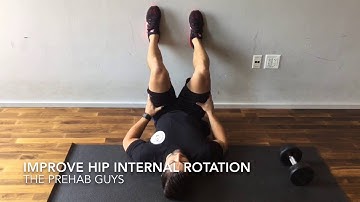 How to improve hip internal rotation