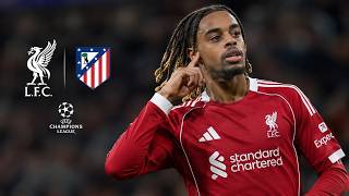 ⚡🔥 BARCOLA GOES OFF! Liverpool vs Atlético Madrid | His First UCL Night 🤯🏆 #barcola  #liverpool