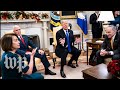 Watch the full, on-camera shouting match between Trump, Pelosi and Schumer | The Washington Post