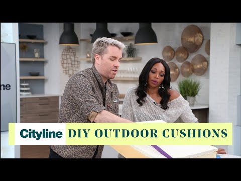 A step-by-step guide to making $20 outdoor waterproof cushions