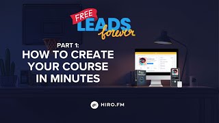 How Set up An Expiring Audio Mini Course in Hiro.fm screenshot 1