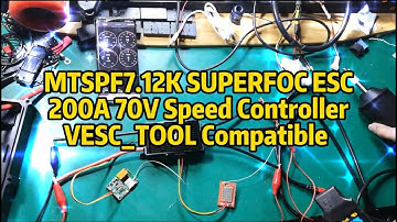 Maytech MTSPF7.12K SUPERFOC 200A 70V VESC_TOOL Compatible ESC