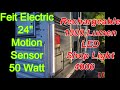 Feit Electric 2 ft. Motion Sensor 50-WH Rechargeable 1000-Lumen LED Shop Light, 4000K Cool White