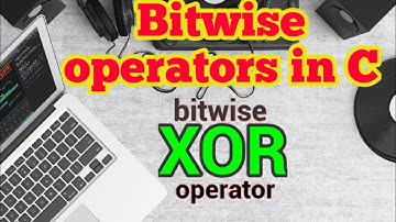 Bitwise operators in C | code I | bitwise XOR  operator