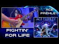 Episode 89  ace frehley fightin for life rhythm guitar cover with lyrics