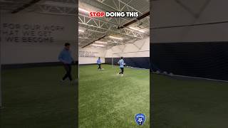Pro tip to score more goals 💪 #soccer #striker #football #finishing #fyp #shorts #trending #viral