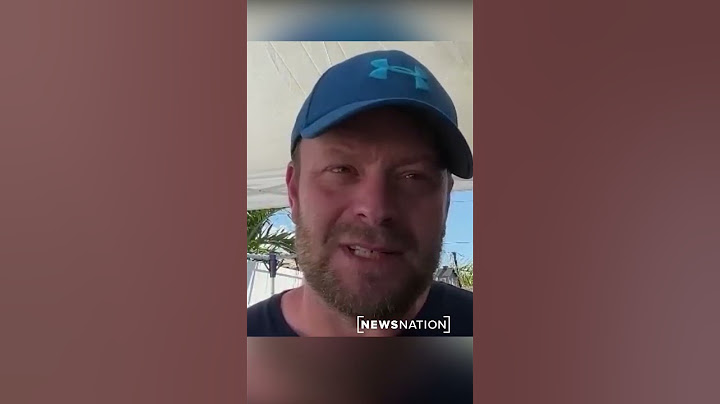 Hurricane Ian: Man swims half-mile to rescue his mom