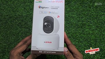 CP PLUS 2MP Full HD Smart Wi-Fi CCTV Home Security Camera | 360° with Pan Tilt CP-E25A