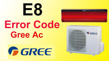 Gree Dc Inverter air Conditioner E8  Error Code Fault And Solution | Ac Repair, Ep 2