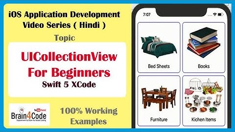 How to Create UICollectionView For Beginner in Swift 5 XCode | Hindi | Grid Layout E-Commerce App