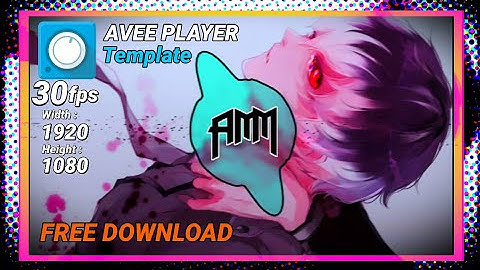 [Avee player template] DSG glasses modified (30fps) - FREE DOWNLOAD