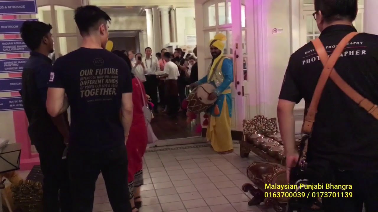 Dhol by Malaysian Punjabi Bhangra