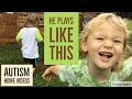 How Does Our Autistic 2 Year Old Play? | Home Videos Of Autistic Toddler Playing