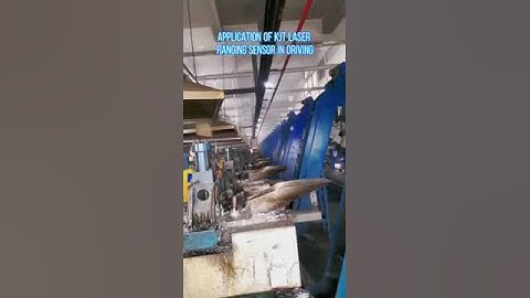 Application of KJT laser ranging sensor in crane