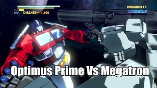 Transformers Devastation Optimus Prime Vs Megatron l Ending HD