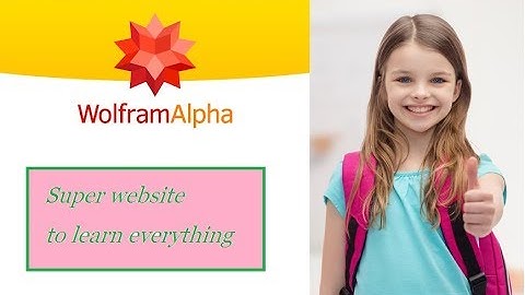 Every Student Must Know About This Site/Search Engine | Wolframalpha
