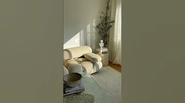 Mario Bellini Sofa | Modern Minimalist Living Room Interior Design