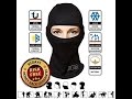 Review: Multipurpose Unisex Balaclava Full Face Ski Mask, Black,