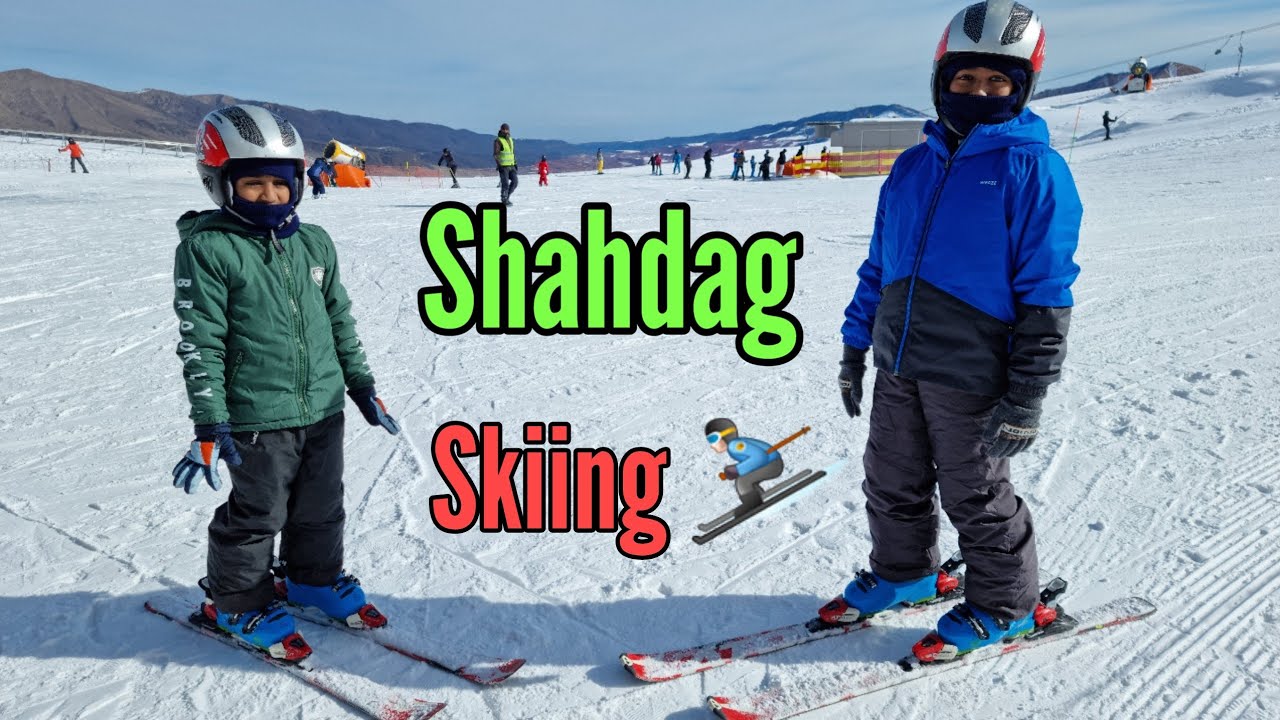 Skiing ⛷️ in Shahdag - Azerbaijan 🇦🇿