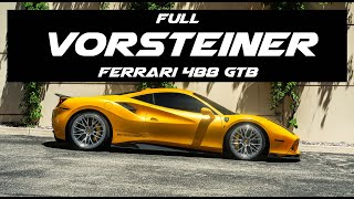 Building A Full Vorsteiner Ferrari 488 GTB Wrapped in Inozetek
