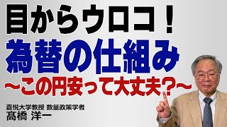 髙橋洋一「目からウロコ！為替の仕組み　～この円安って大丈夫？～」