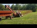 Picking corn with my Allis Chalmers wd and 33 corn picker
