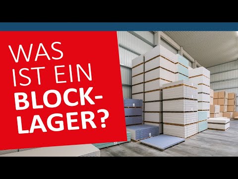 Was ist ein Blocklager? | Deutsch ⭐ Logistik-Lexikon mit Blocklager