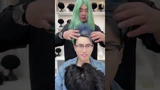 NEW HAIR #hairstyle #hair #shorts #viralvideo #style #moments #barber