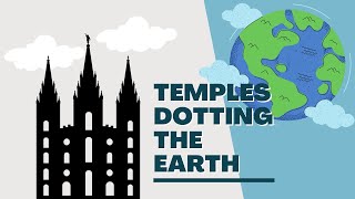 Temples Dotting the Earth | 200+ Temples Slideshow w/The Tabernacle Choir on Temple Square