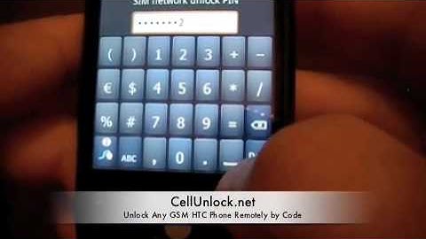 How to Unlock T-Mobile HTC My Touch 3G by Code | CellUnlock.net