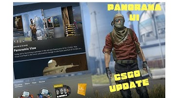 CSGO PANORAMA UI BETA UPDATE [Main Menu Preview & Inventory]