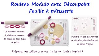 Modulo Rolling Pin & Pastry Sheet - Tupperware